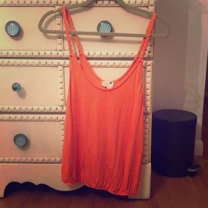Salmon tank w/ Braided Straps
